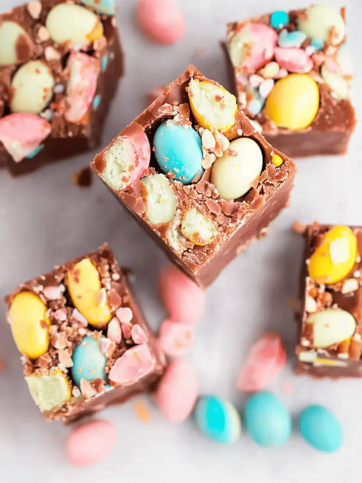 Robin Egg Fudge