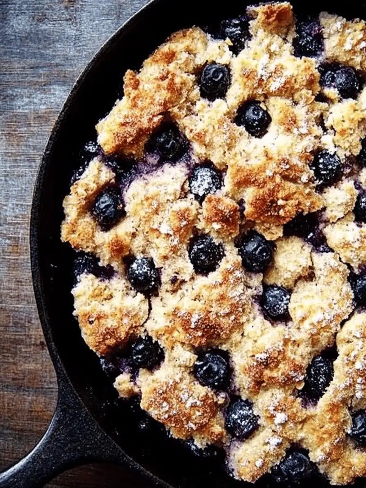 Wild Blueberry Bannock
