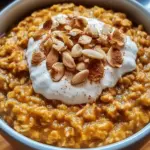 Warm Spiced Pumpkin Oatmeal