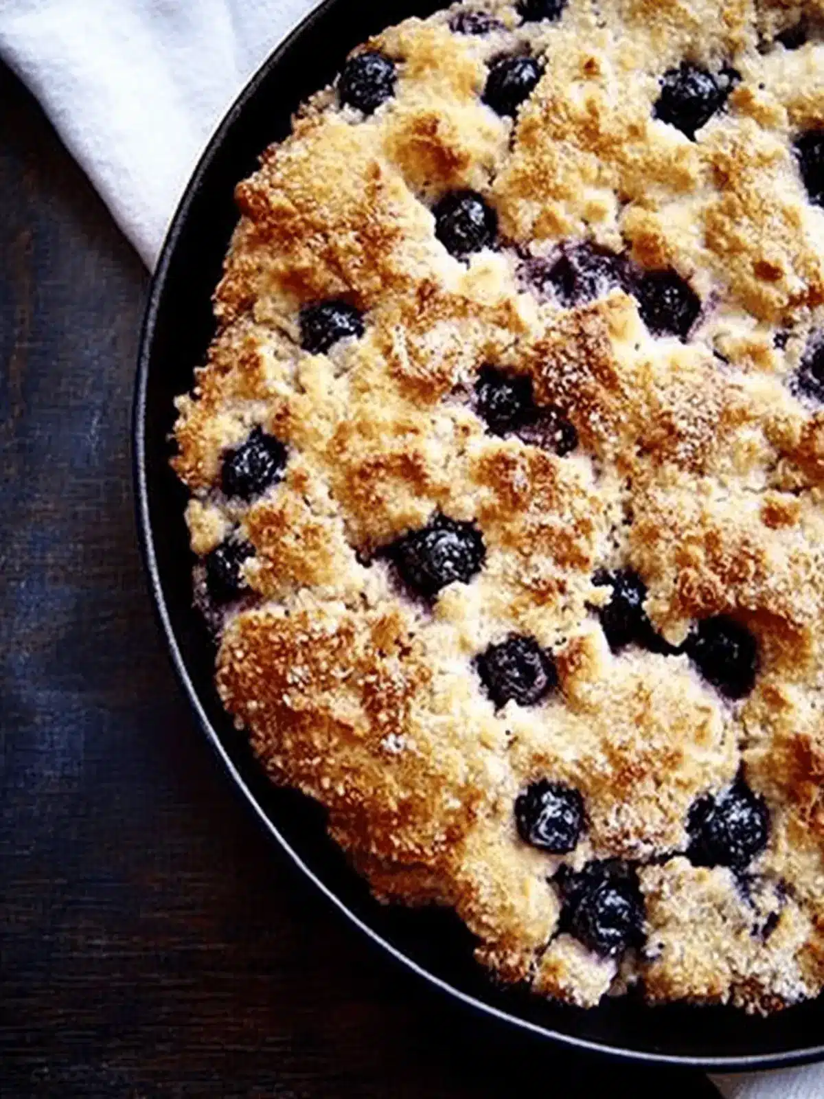 Wild Blueberry Bannock