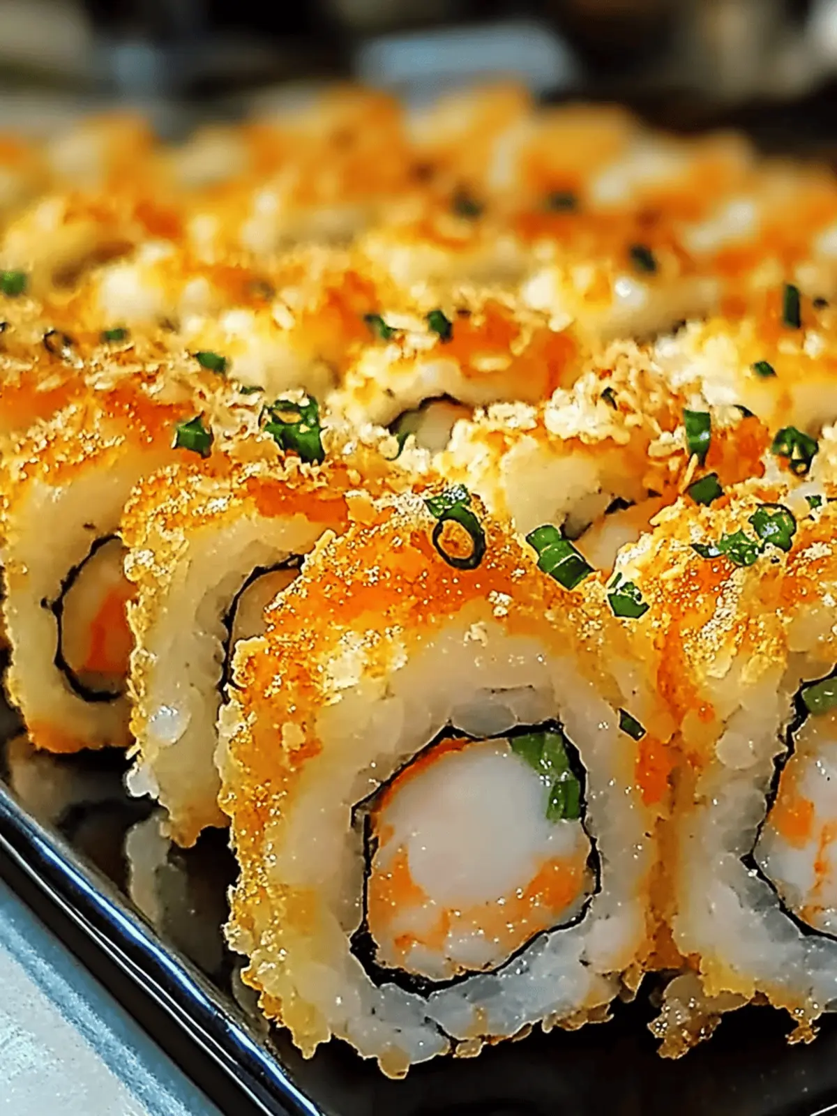 Shrimp Tempura Sushi Bake