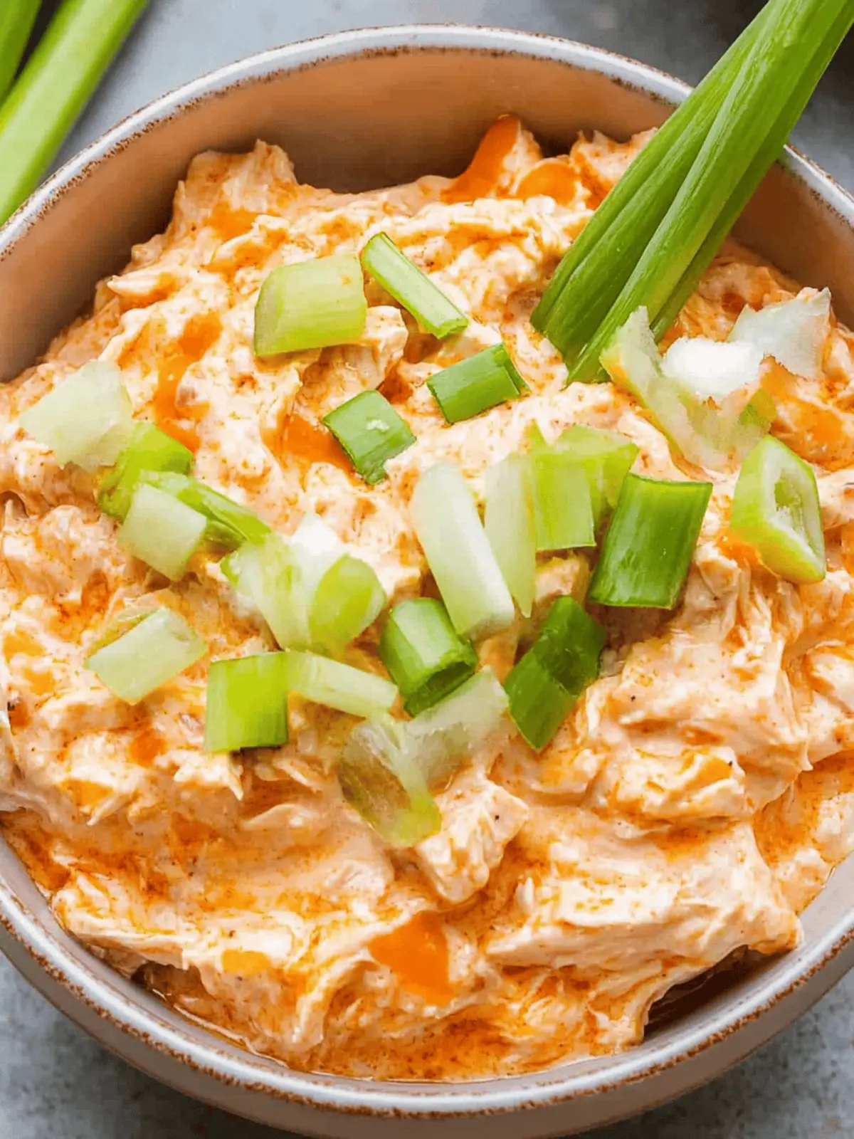 Delicious High Protein Buffalo Chicken Dip for Guilt-Free Snacking 4 High Protein Buffalo Chicken Dip