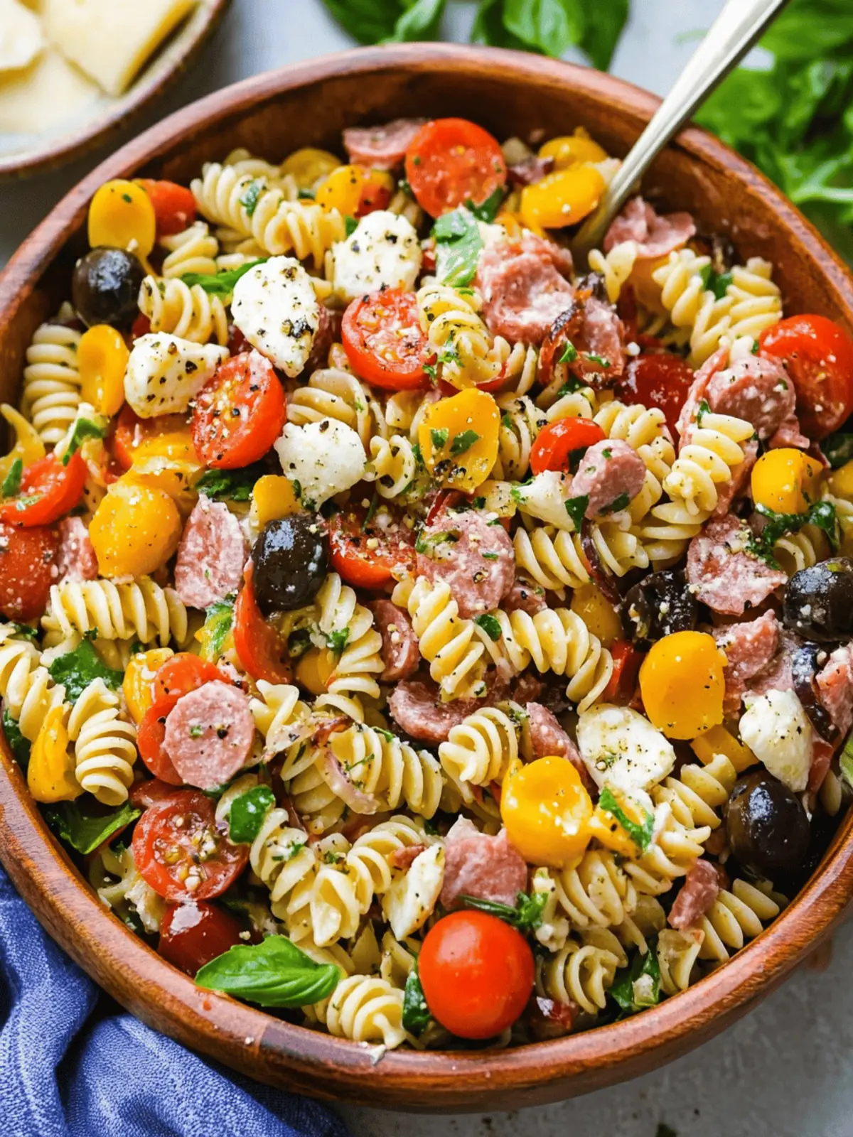 Italian Antipasto Pasta Salad