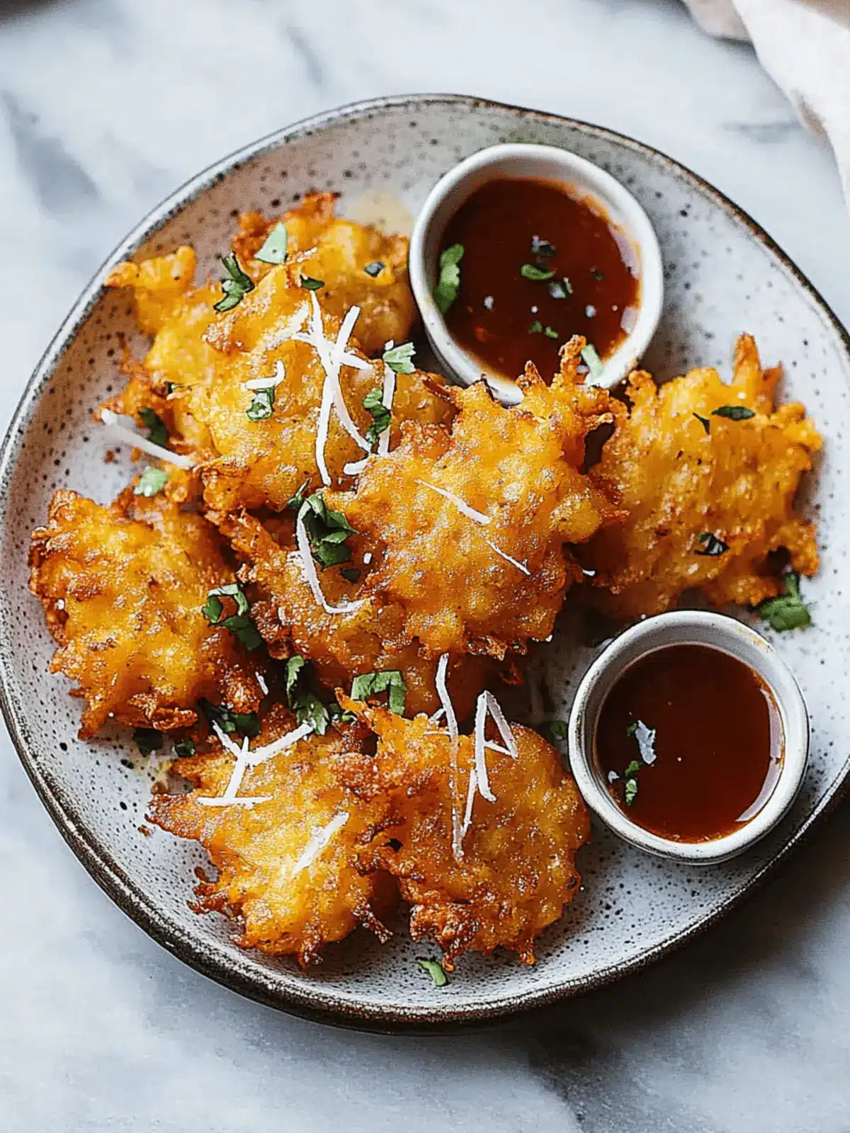 Parmesan Pumpkin Fritters