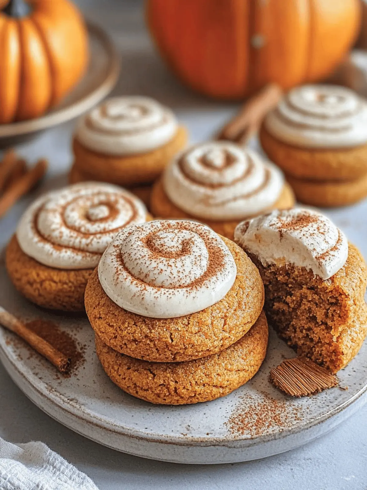 Soft Pumpkin Cookies