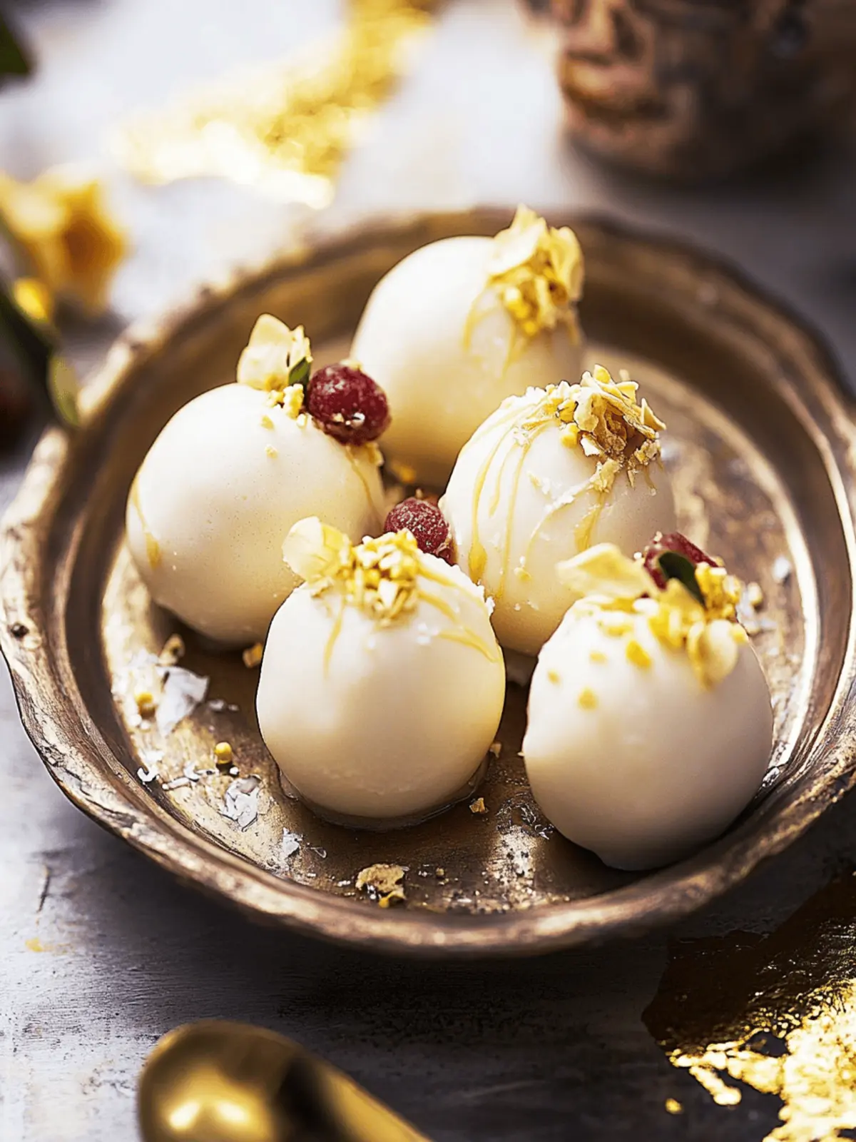 Gulab Jamun Truffles