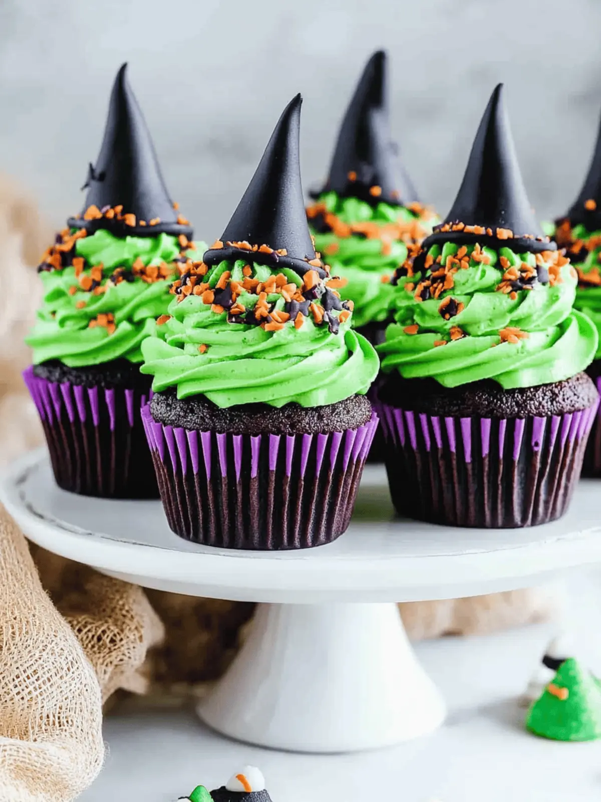 Witch Hat Cupcakes