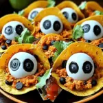 Spooky Eyeball Tacos