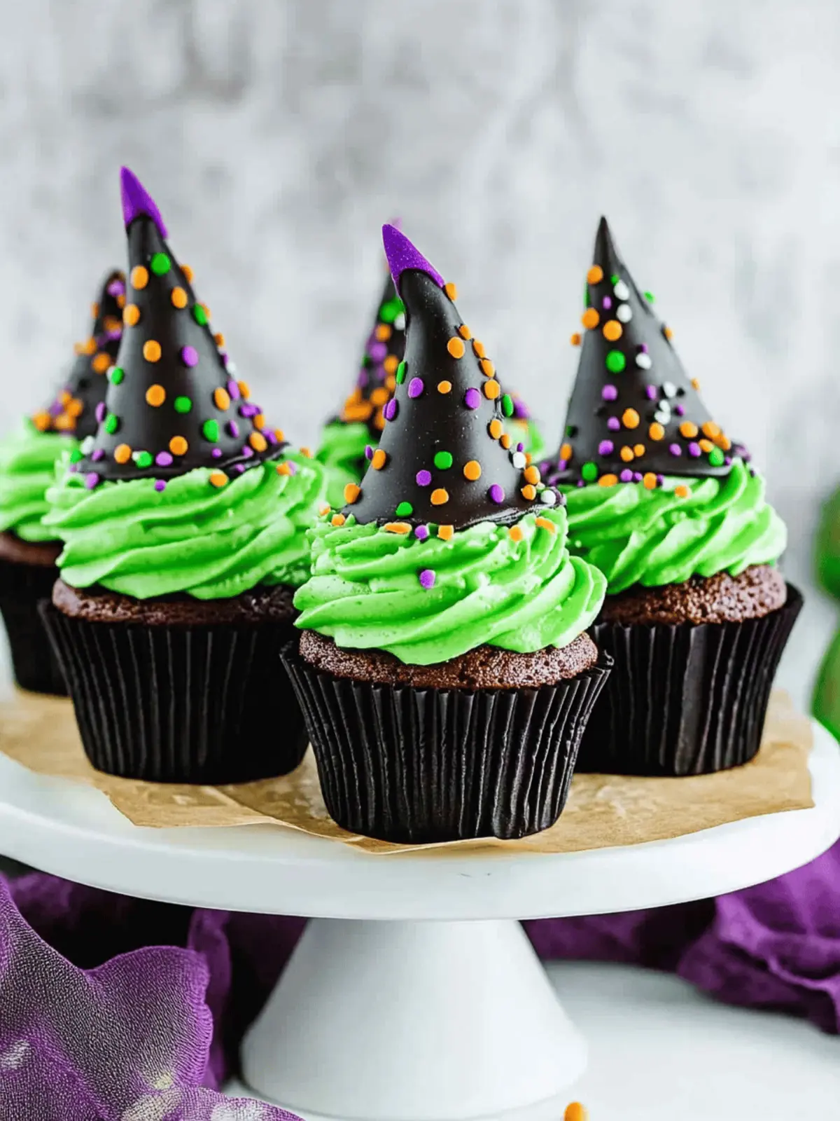 Witch Hat Cupcakes
