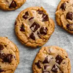 Sourdough Miso Chocolate Chip Cookies with Brown Butter