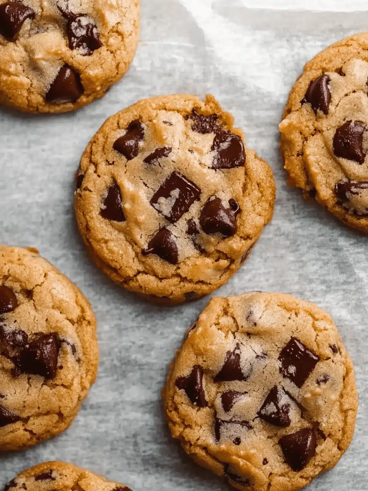 Sourdough Miso Chocolate Chip Cookies with Brown Butter