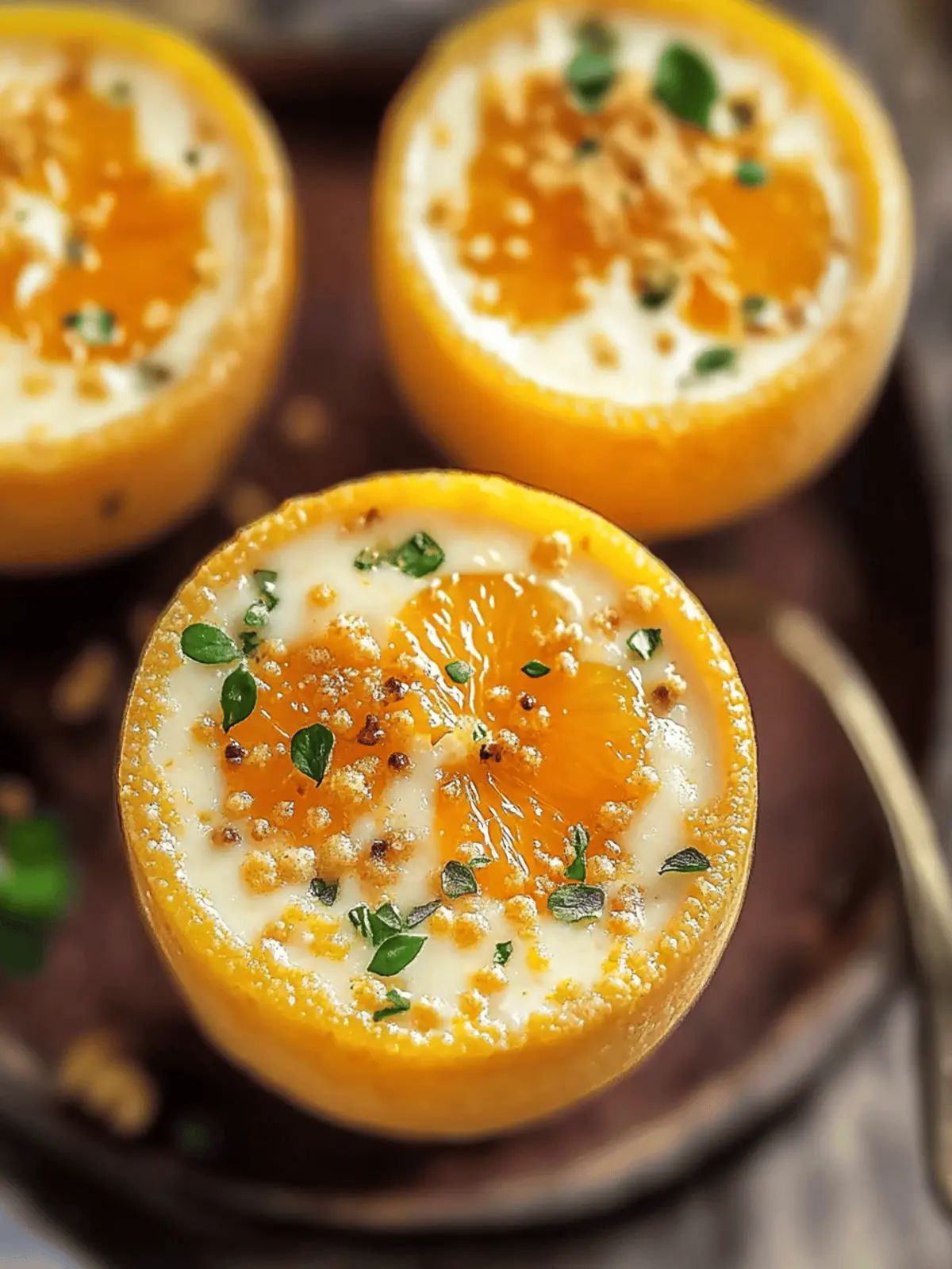 Orange Makhana Pudding