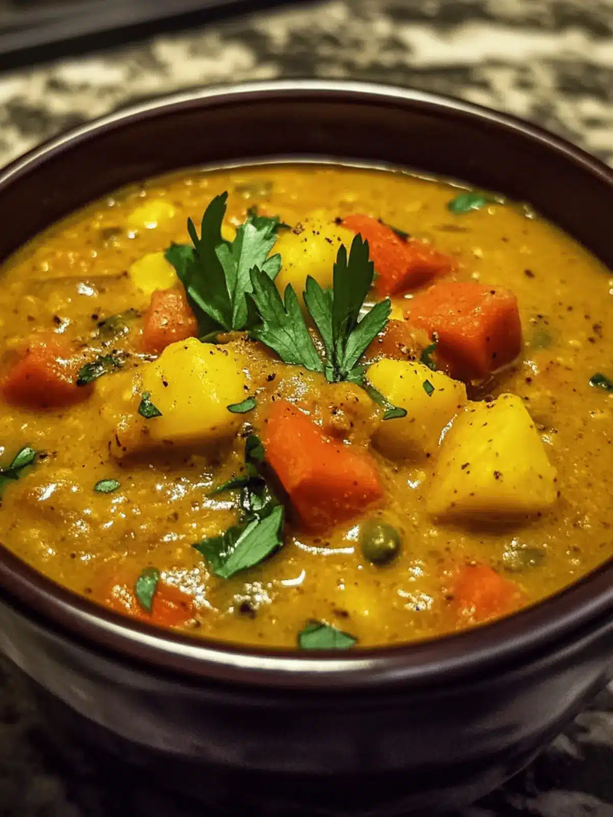 Winter mulligatawny