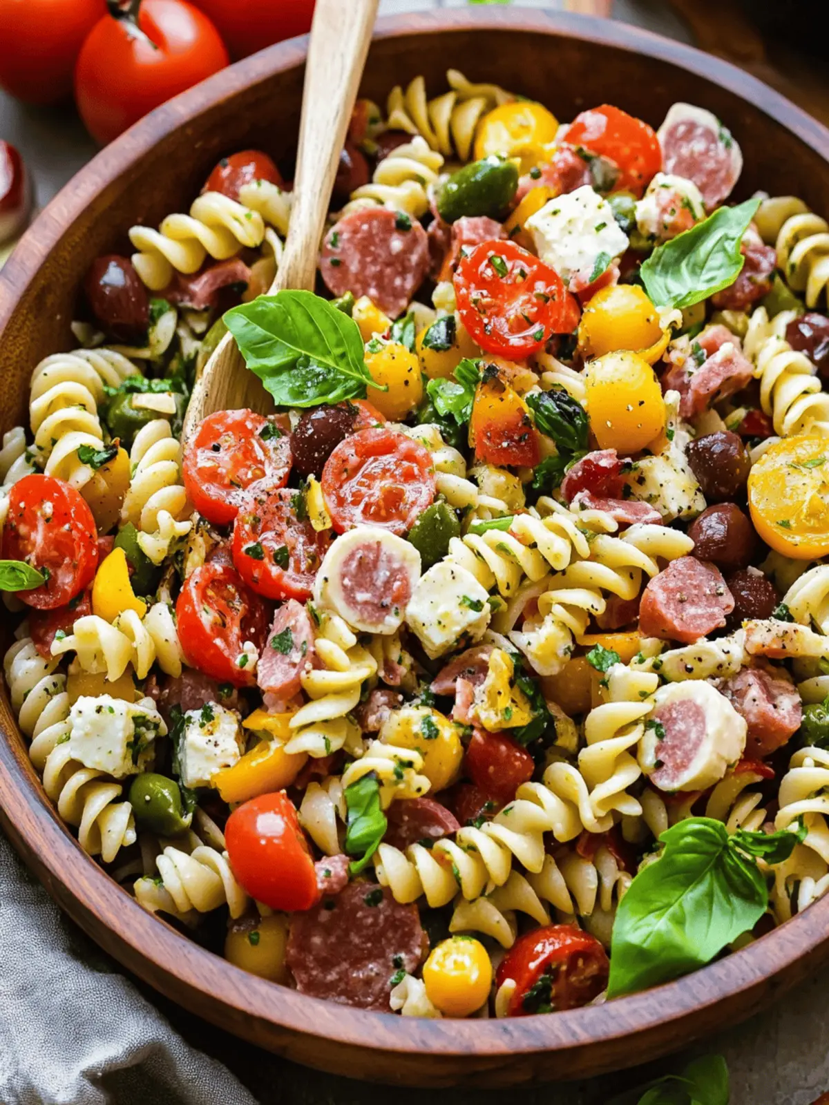 Italian Antipasto Pasta Salad