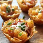 Tater Tot Appetizer Cups