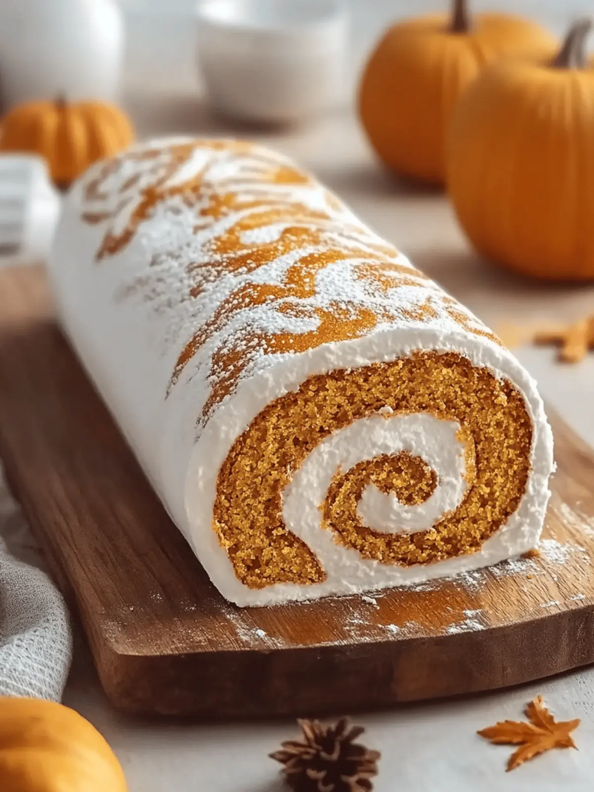 Delicious Fall Pumpkin Spice Roll Cake You’ll Love to Bake 2 Fall Pumpkin Spice Roll Cake