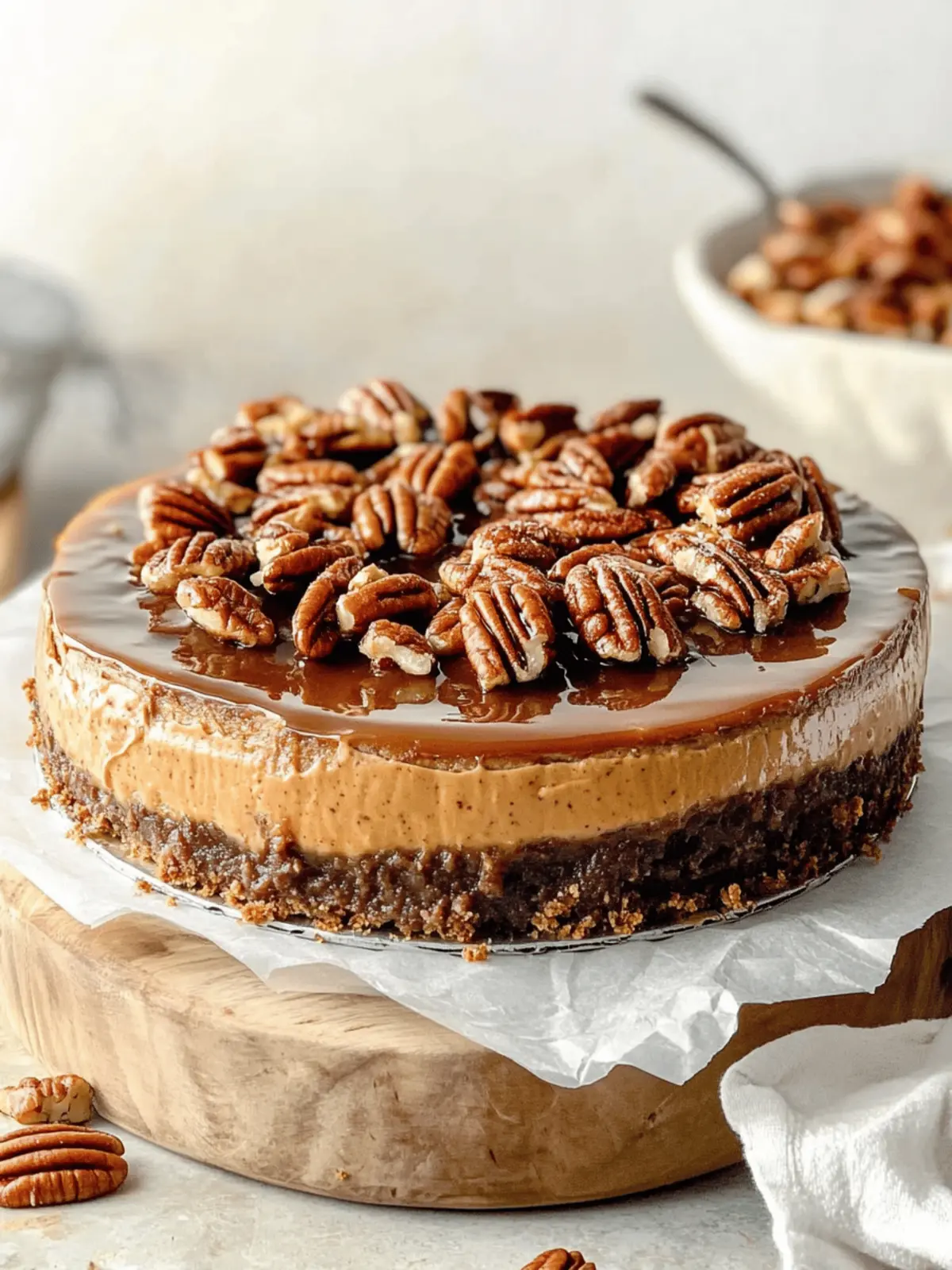 Pecan Pie Cheesecake