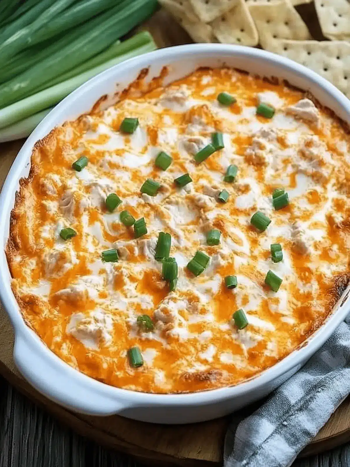 Rotisserie Buffalo Chicken Dip