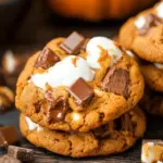 Pumpkin S’mores Cookies