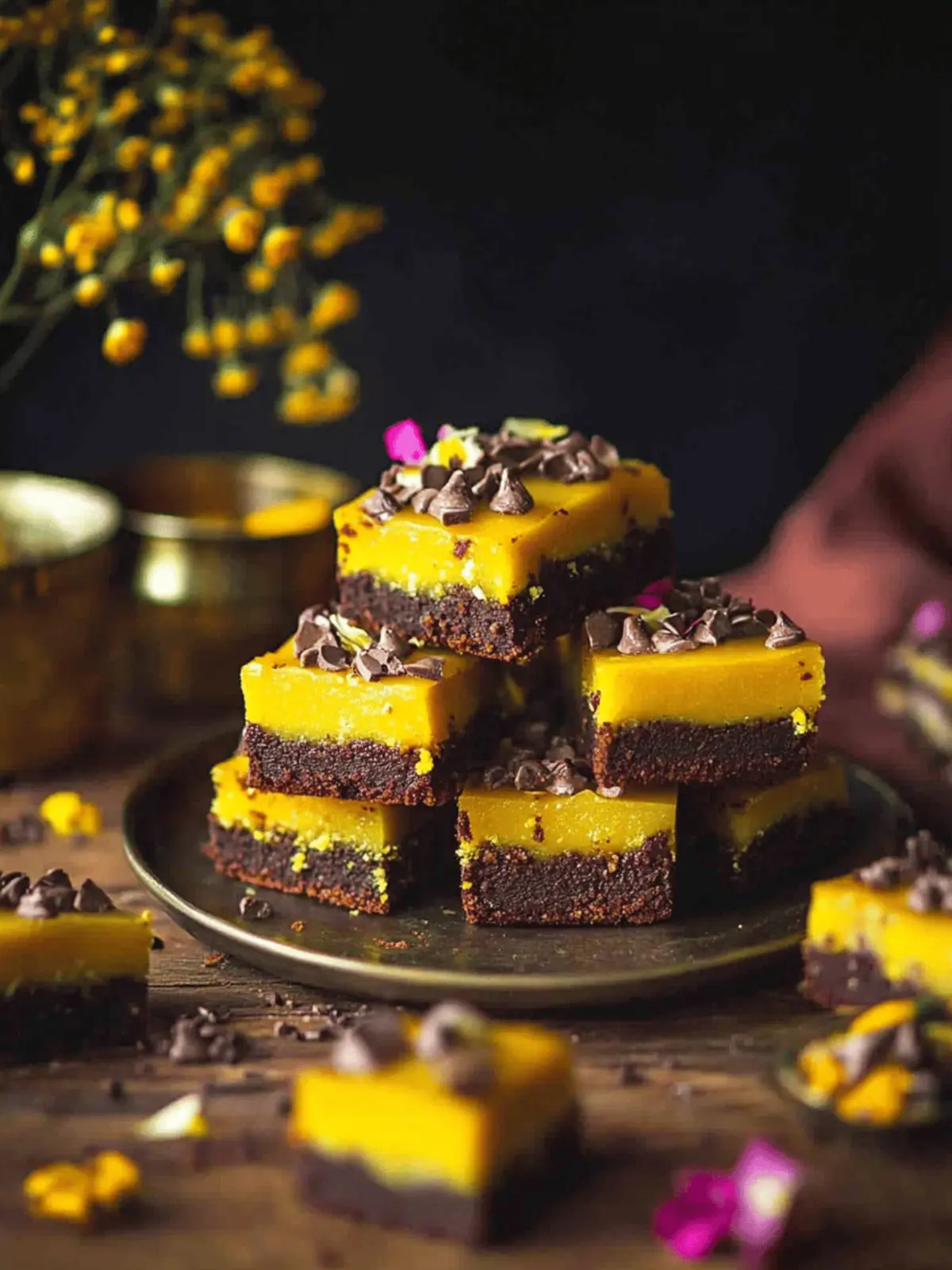 Brownie Burfi Bites