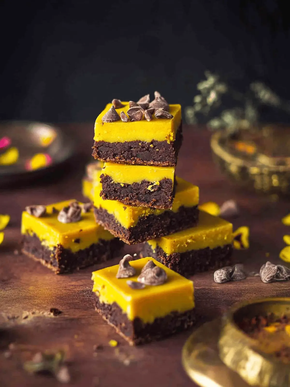 Brownie Burfi Bites