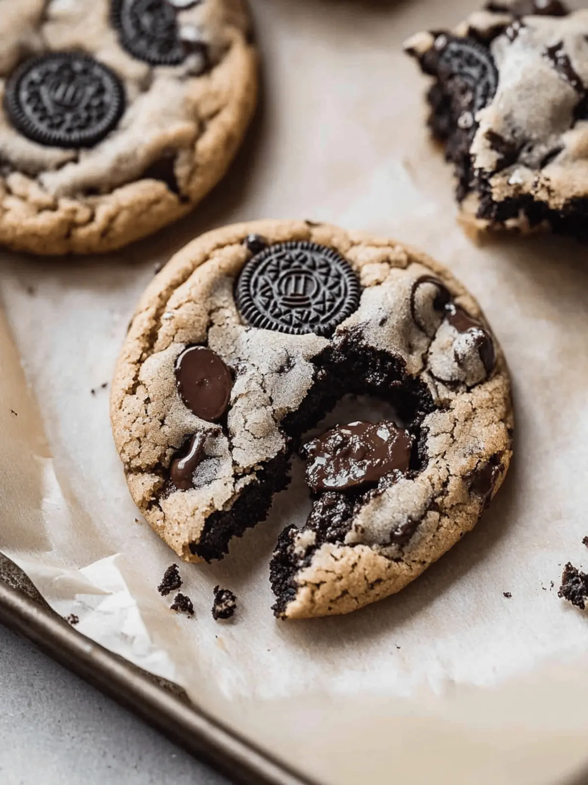 Oreo Chocolate Chip Cookies
