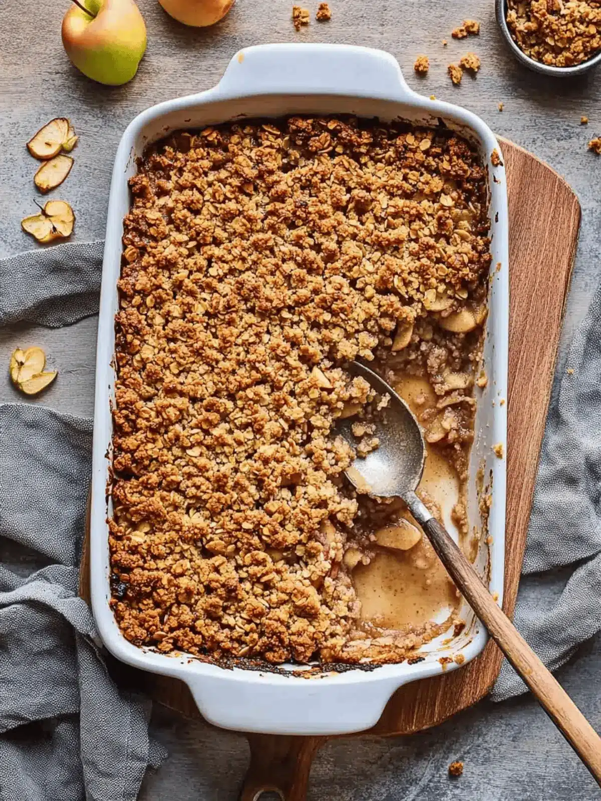 Vegan Apple Crumble