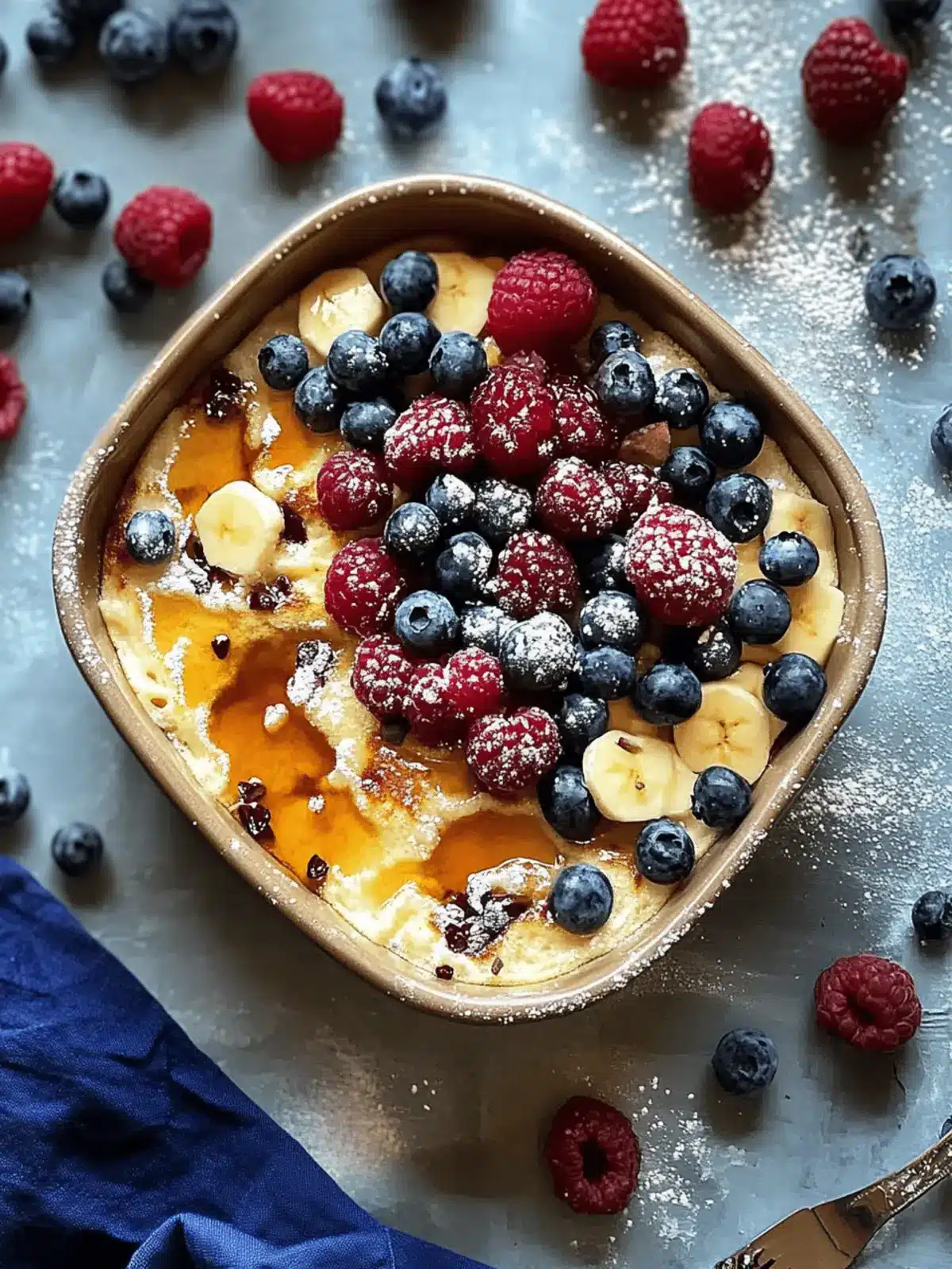 High Protein Pancake Bowl