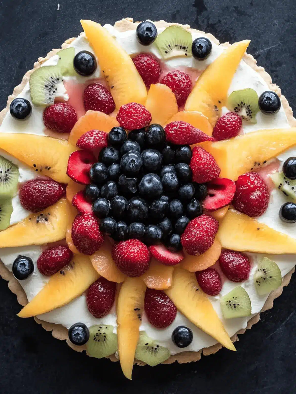Fruit Pizza with Cream Cheese