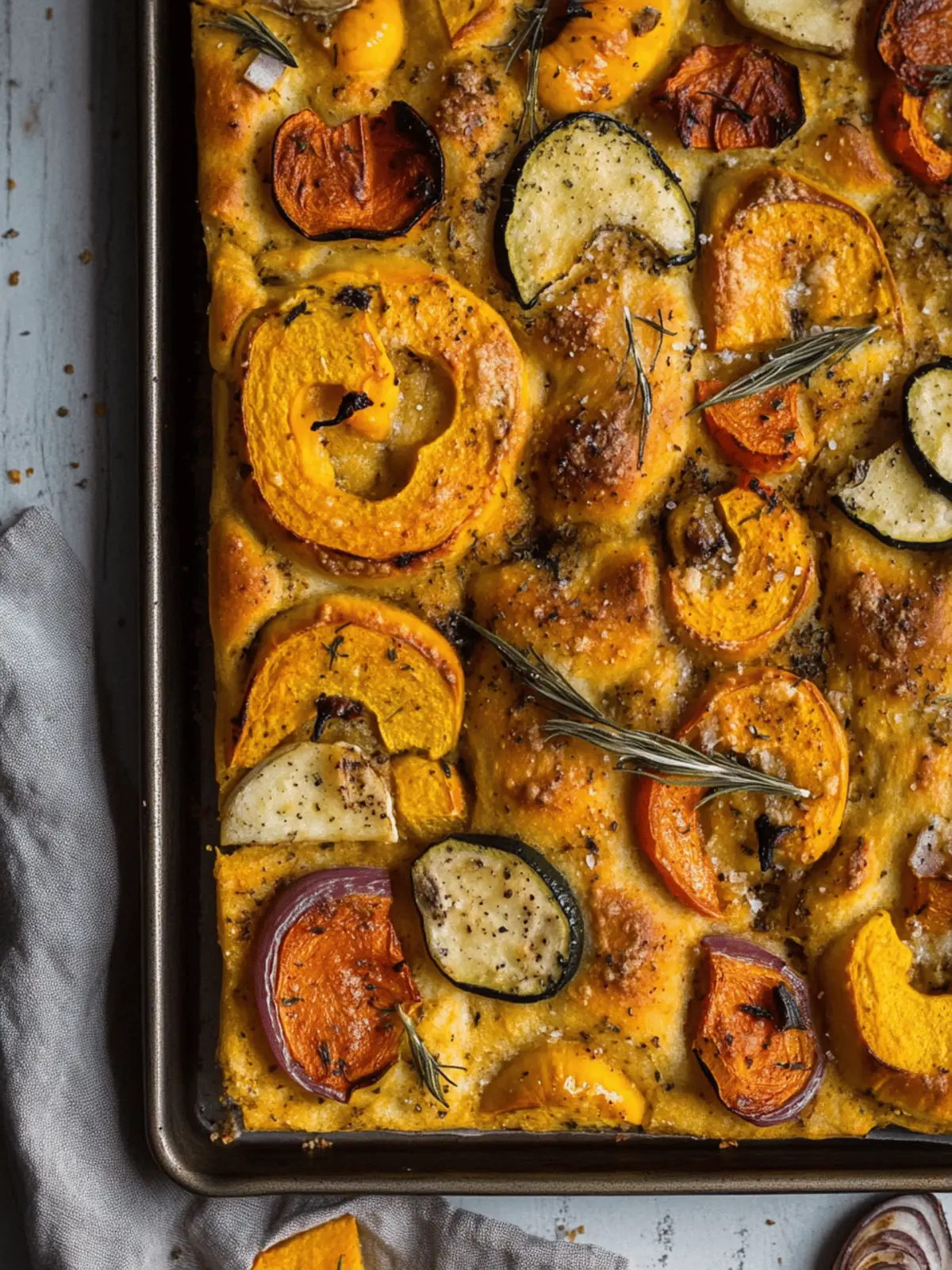 Pumpkin Focaccia
