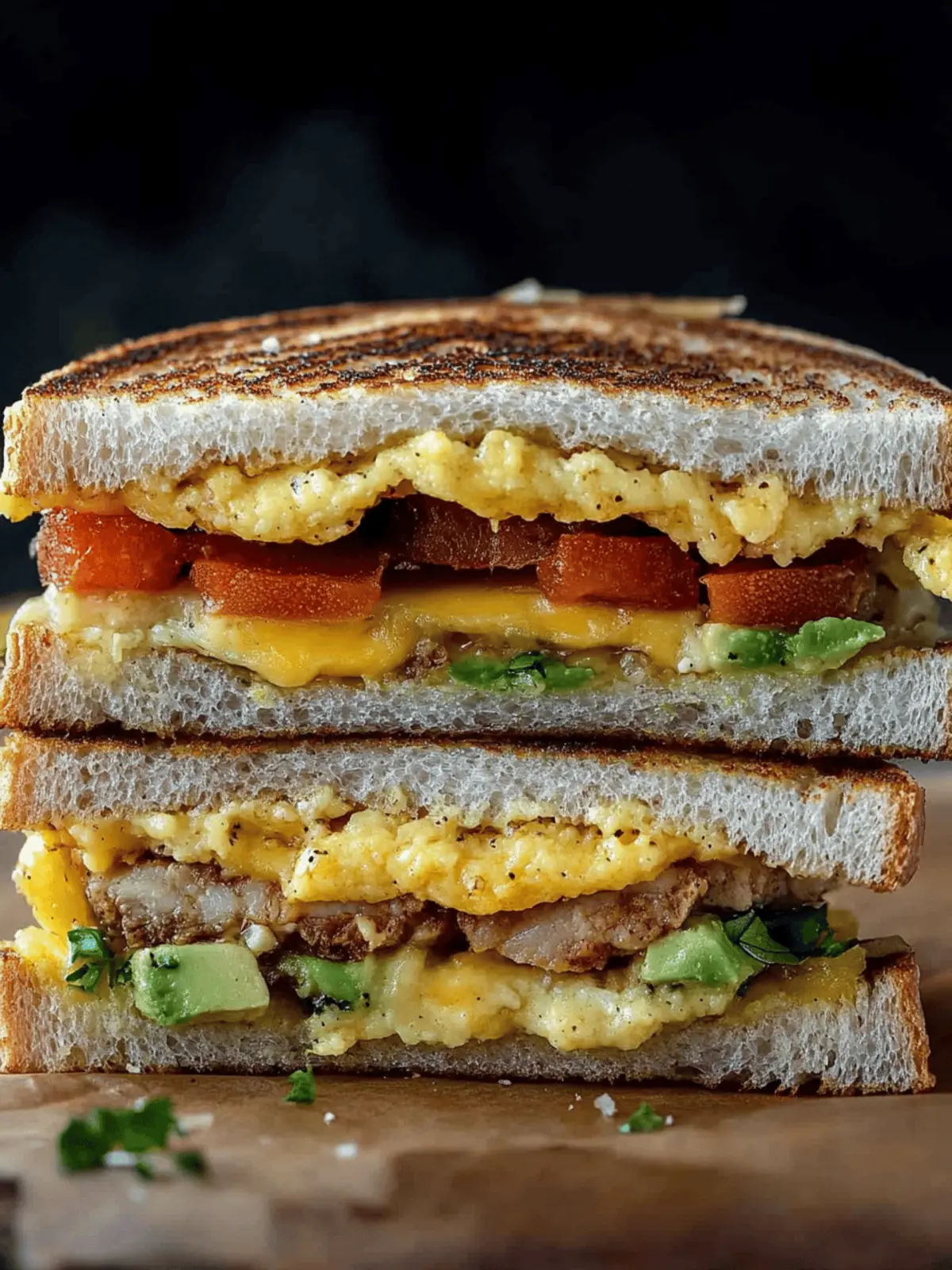 Breakfast Club Sandwich