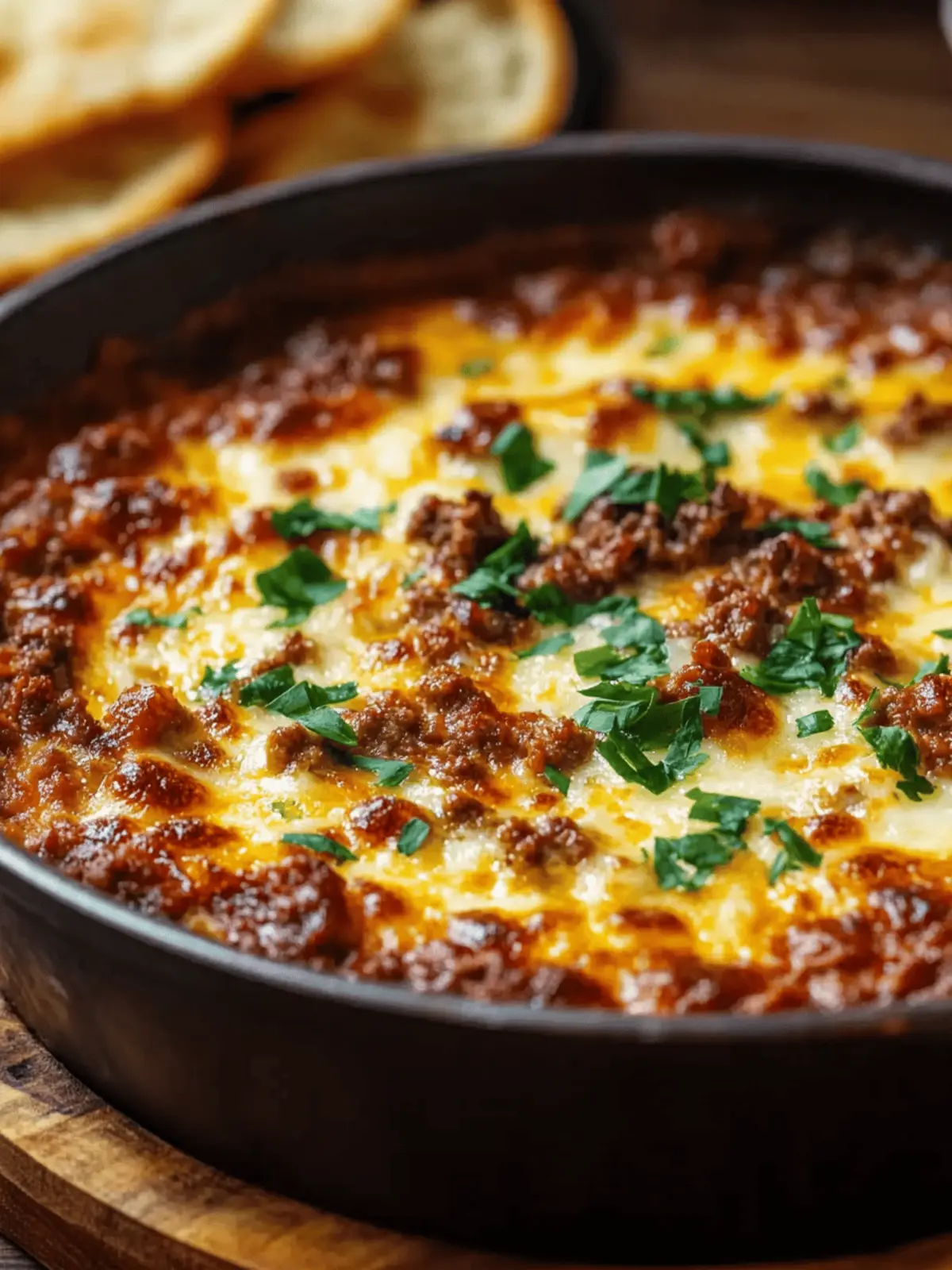 ground beef dip