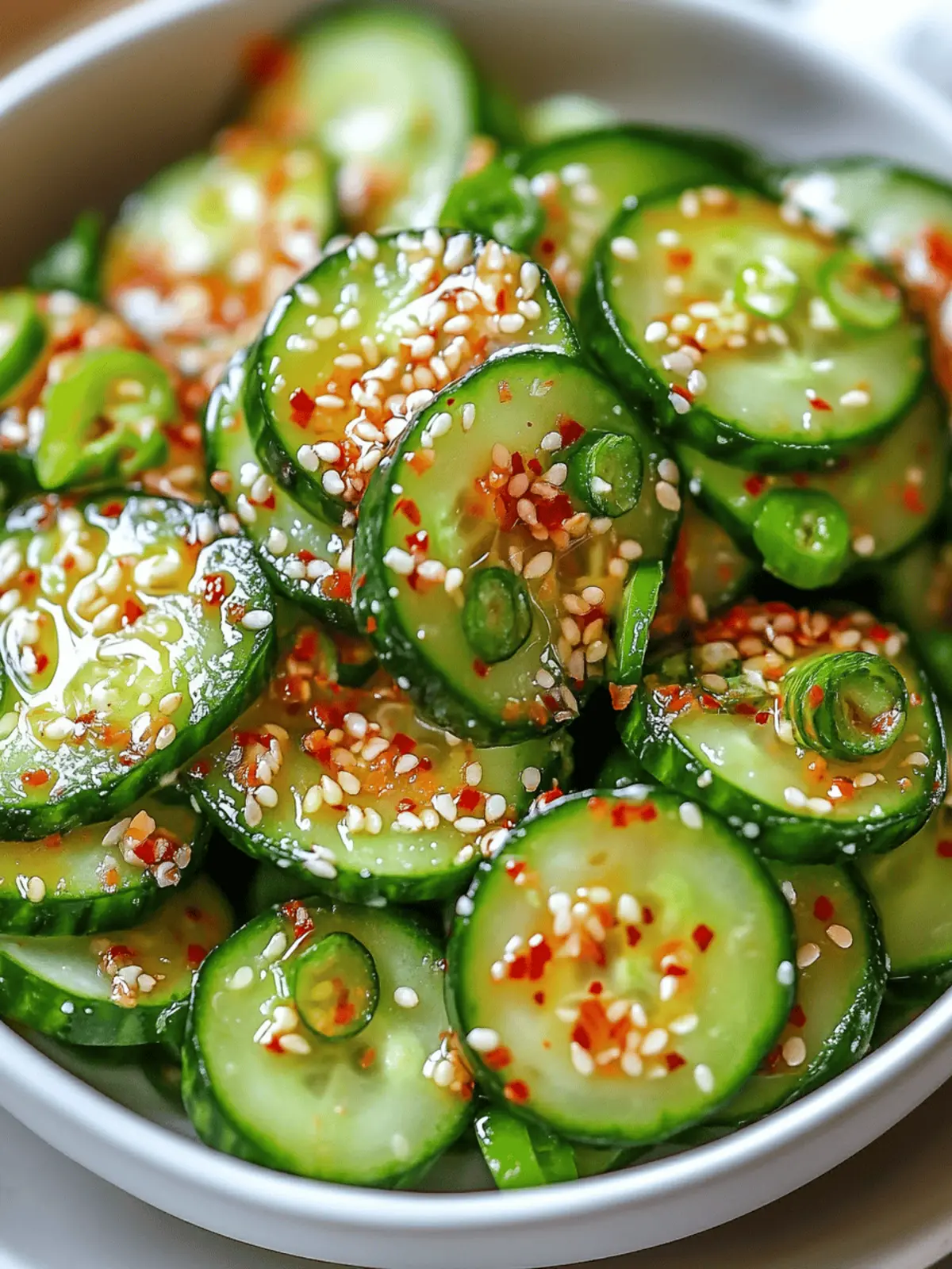 Korean Cucumber Salad