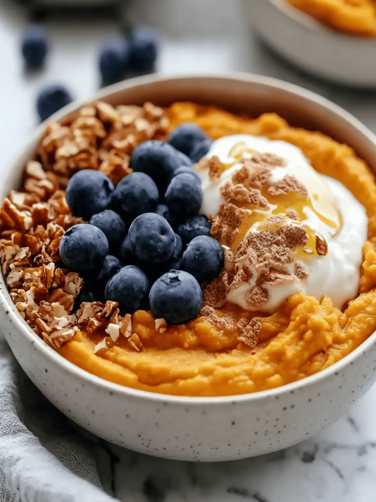 Sweet Potato Breakfast Bowl