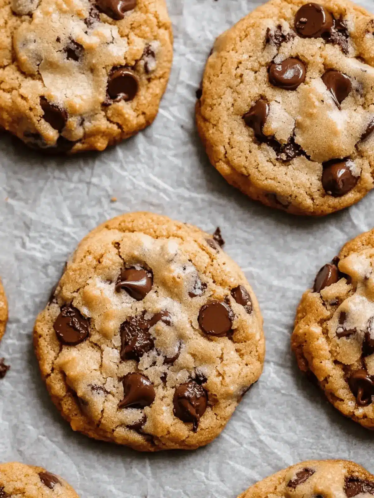 Sourdough Miso Chocolate Chip Cookies with Brown Butter