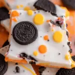 White Chocolate Halloween Oreo Bark