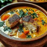 Creamy Pumpkin Chicken Soup