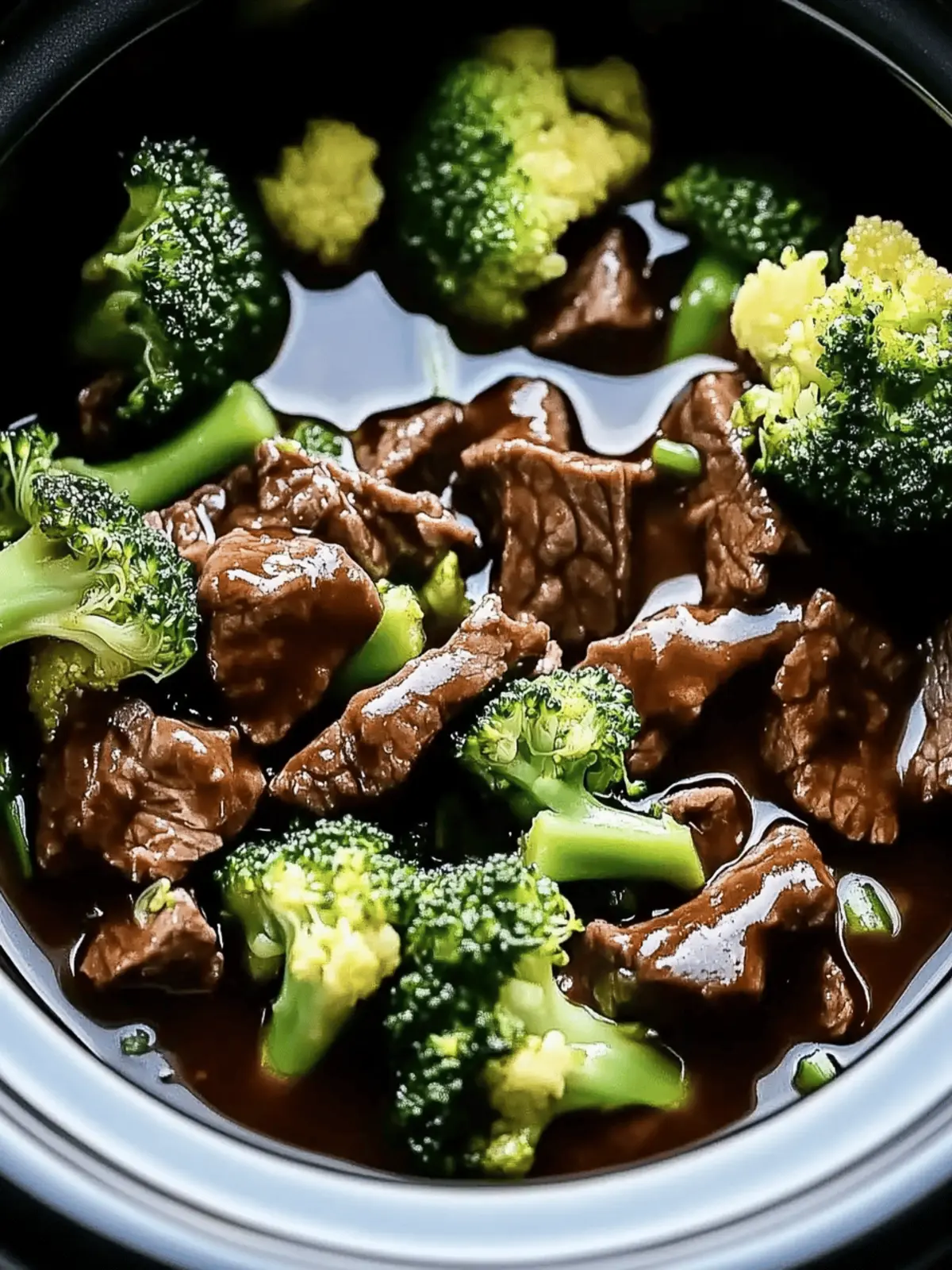Crock Pot Beef and Broccoli