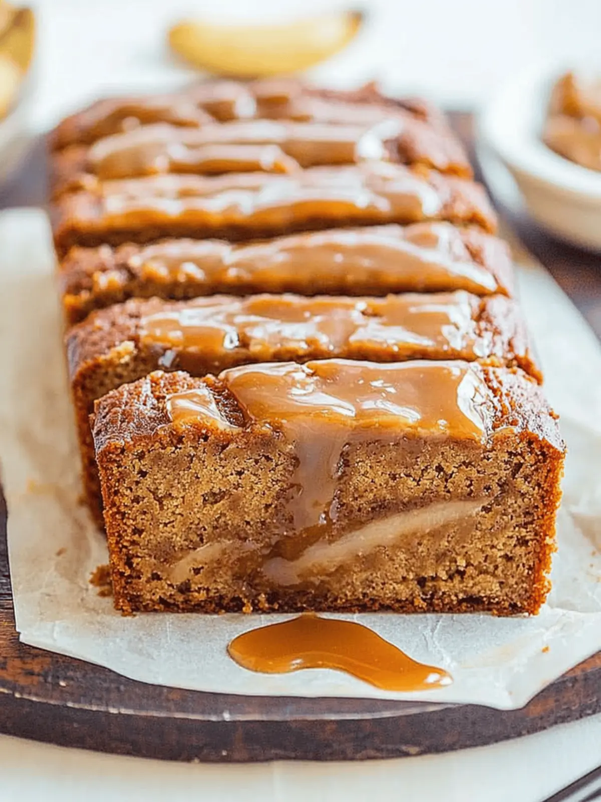 Caramel Macchiato Banana Bread
