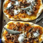 Autumn Naan Pizzas