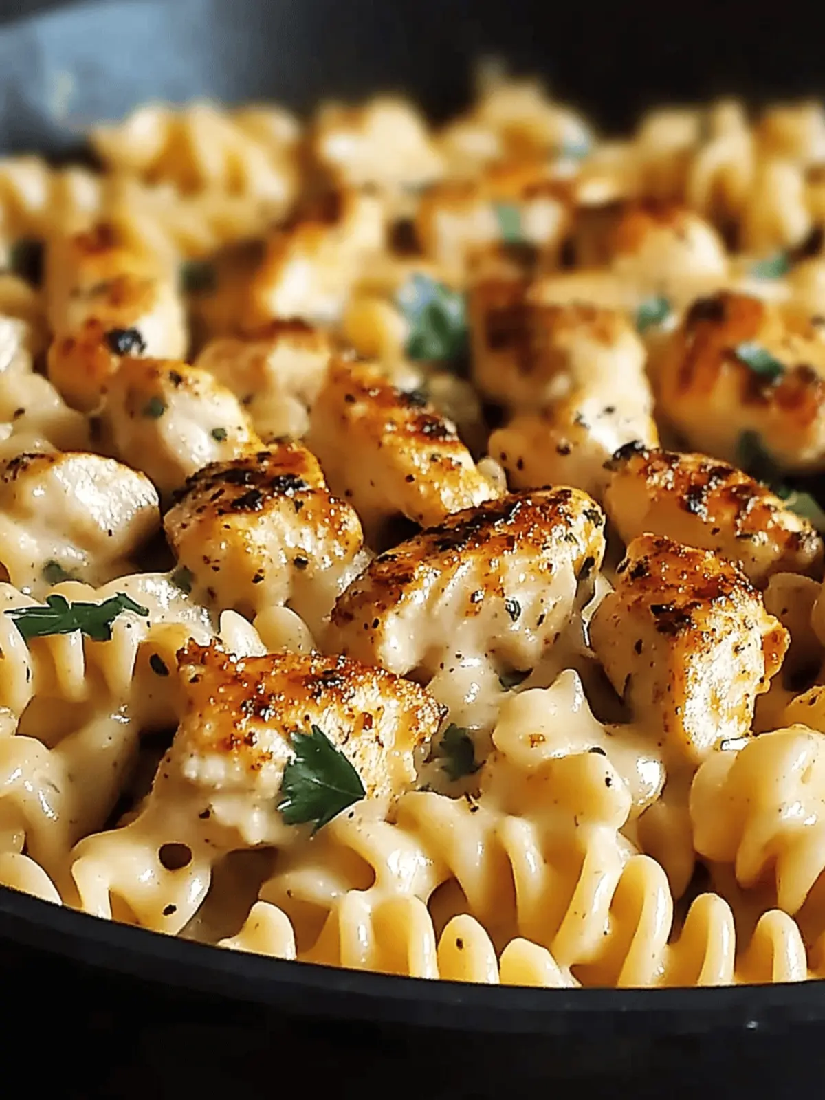 Cheesy Cajun Garlic Chicken Rotini Skillet for Unforgettable Comfort 3 Cheesy Cajun Garlic Chicken Rotini Skillet