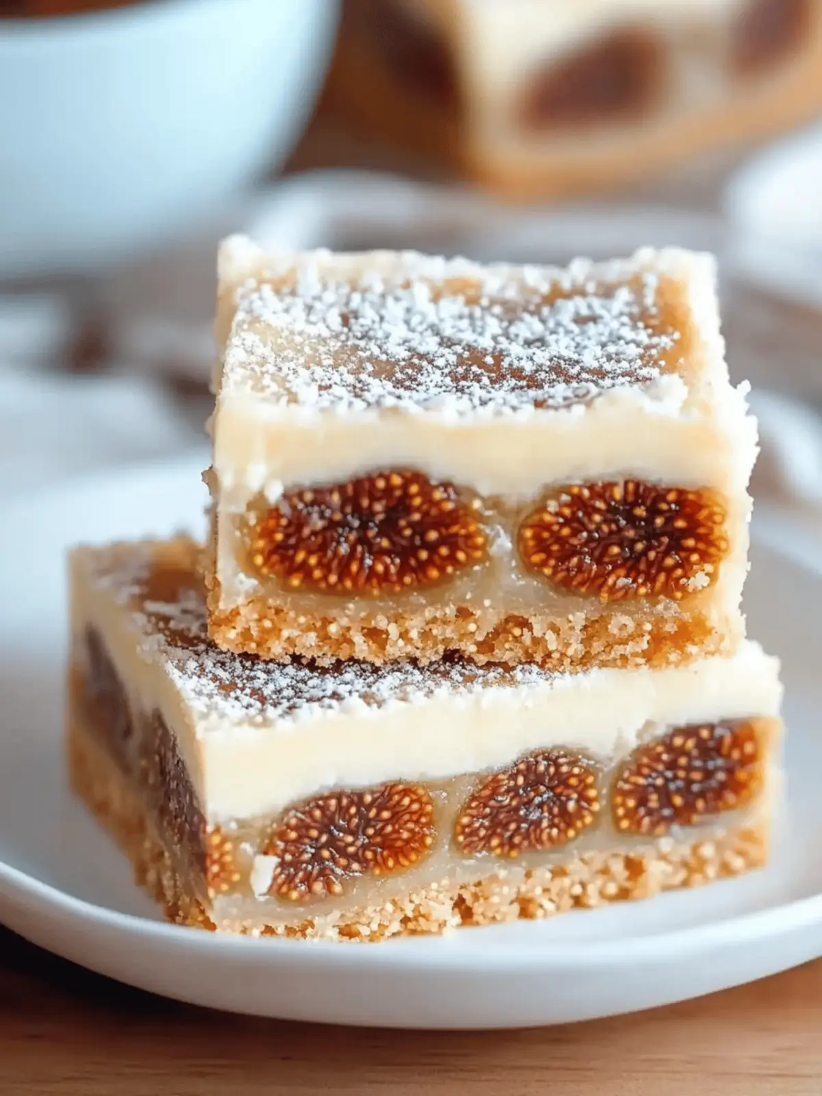 Fig and Cream Cheese Bars