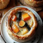 Roasted Autumn Vegetable Pot Pies