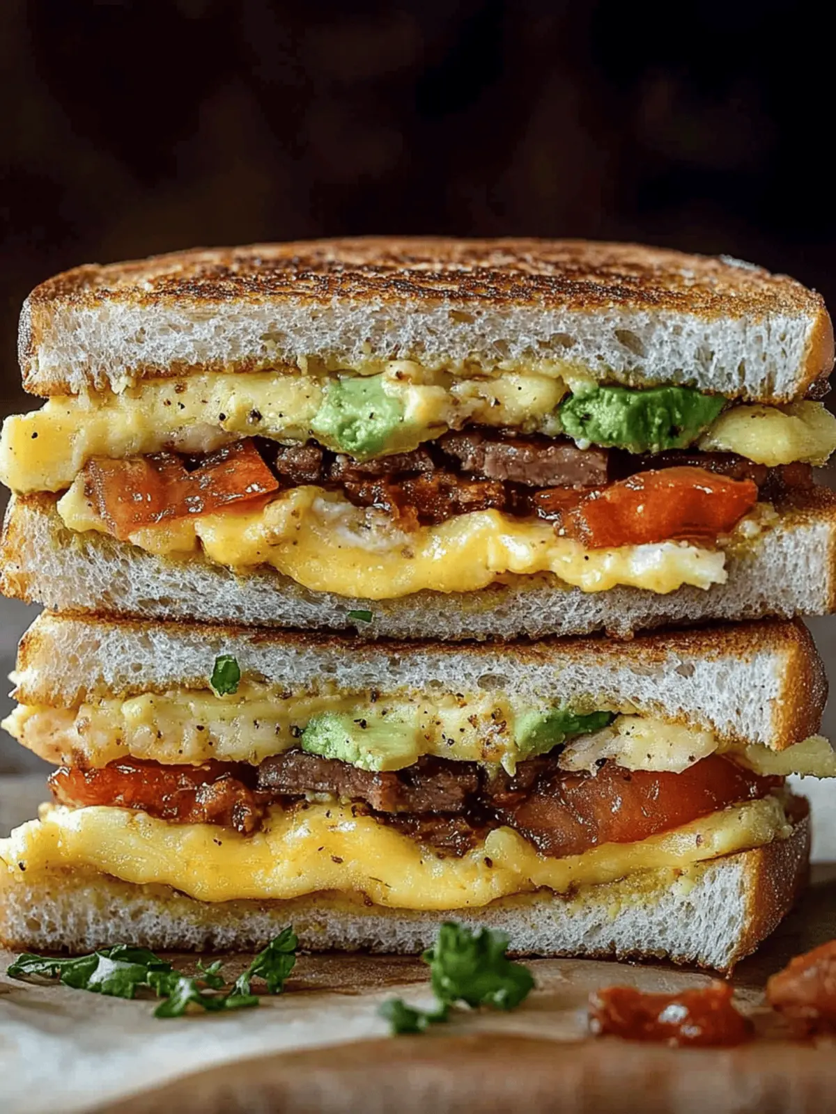 Breakfast Club Sandwich
