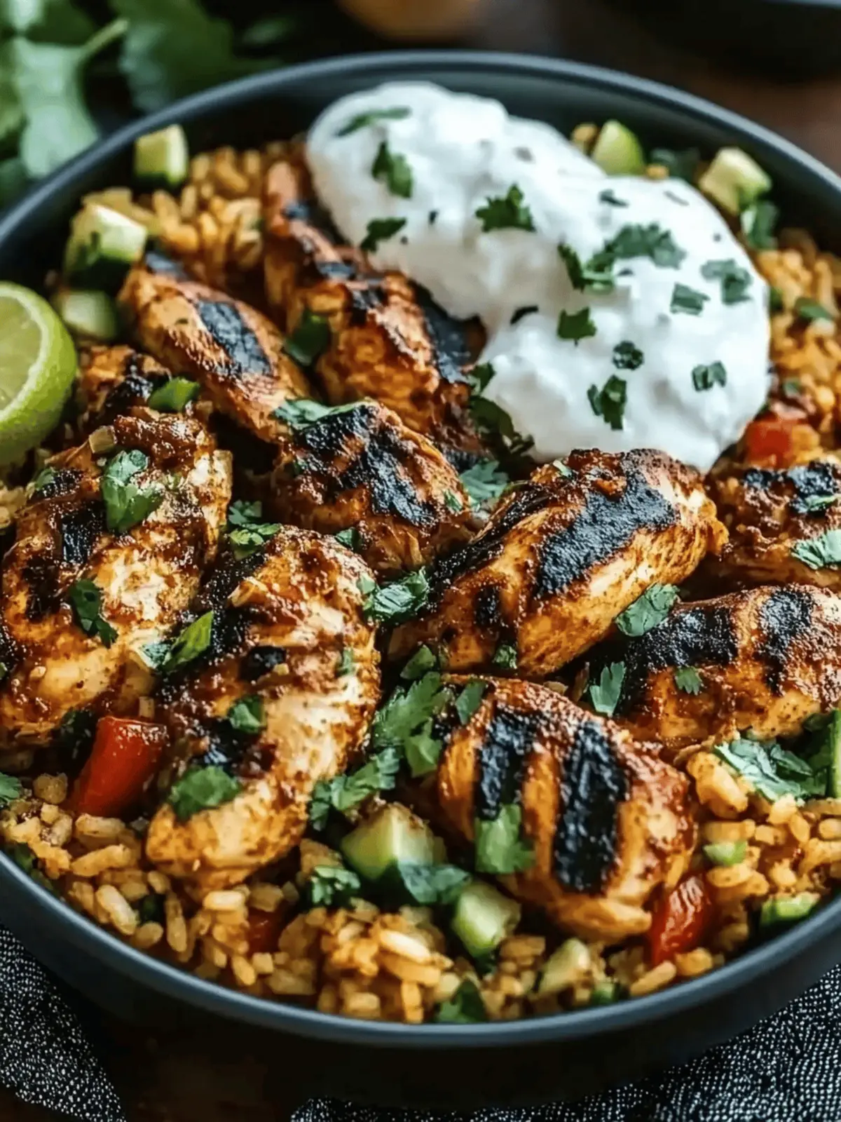 One Pot Shawarma Chicken And Rice
