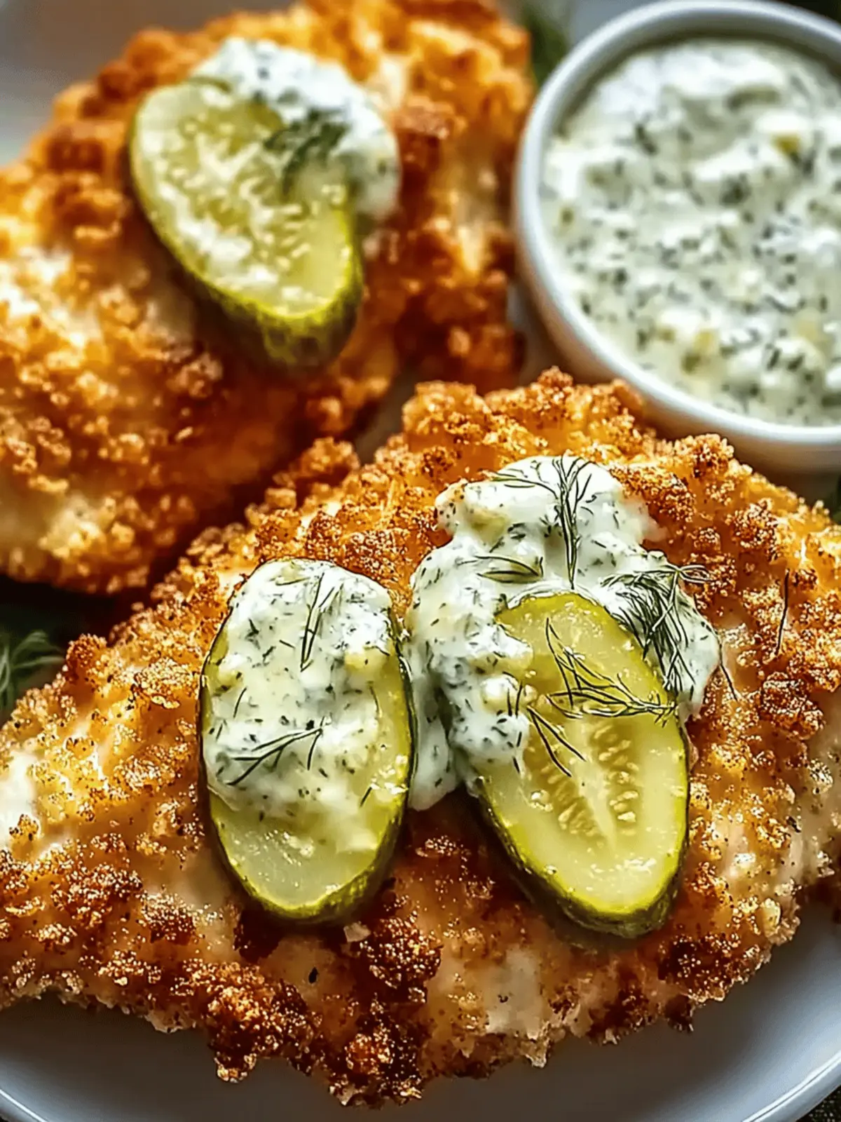 Crispy Dill Pickle Parmesan Chicken for Flavorful Dinner Bliss 4 Crispy Dill Pickle Parmesan Chicken