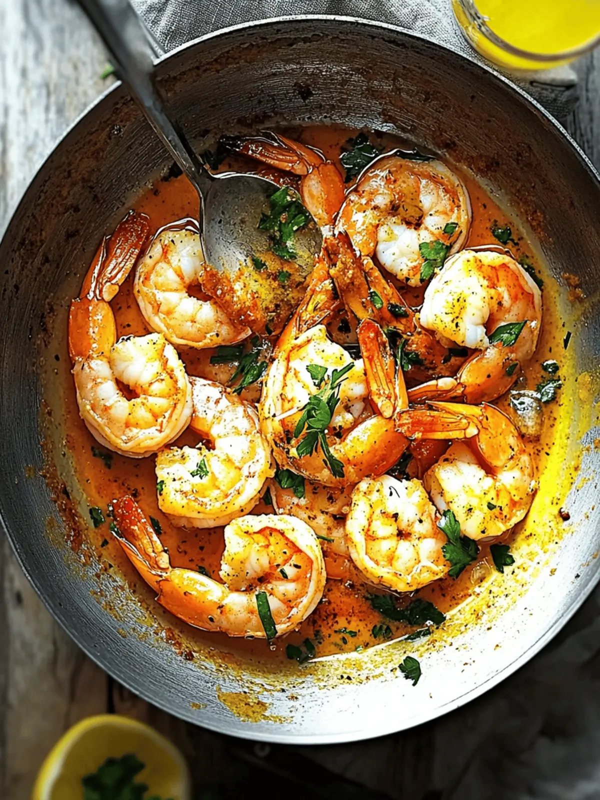 Spicy Drunken Shrimp