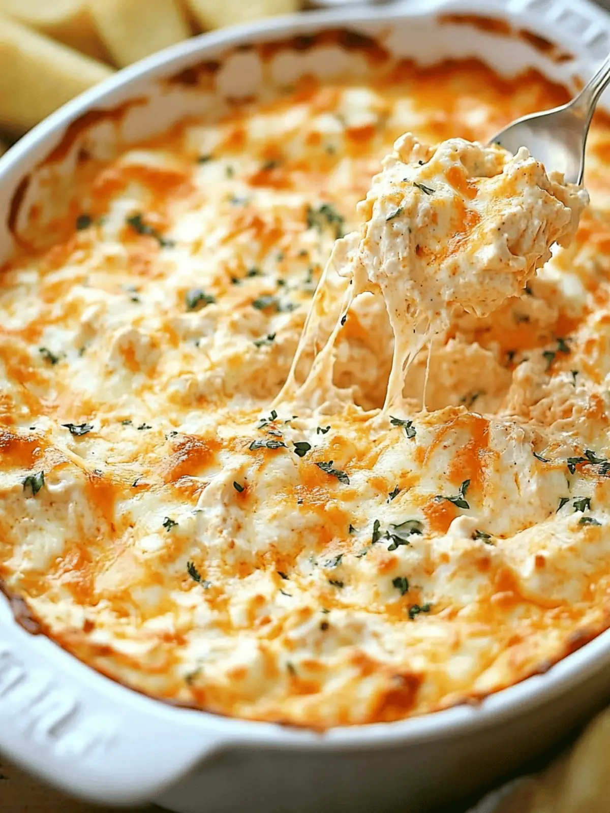 Greek Yogurt Buffalo Chicken Dip