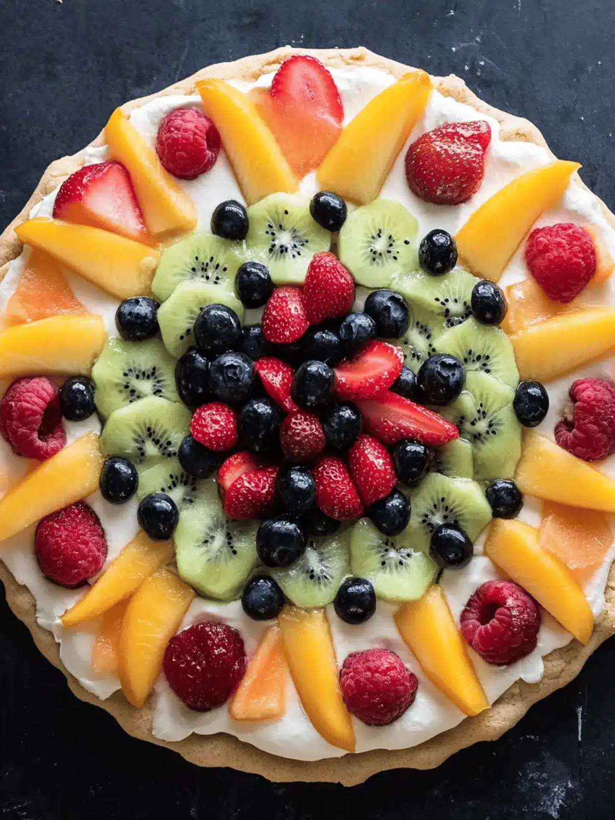 Fruit Pizza with Cream Cheese