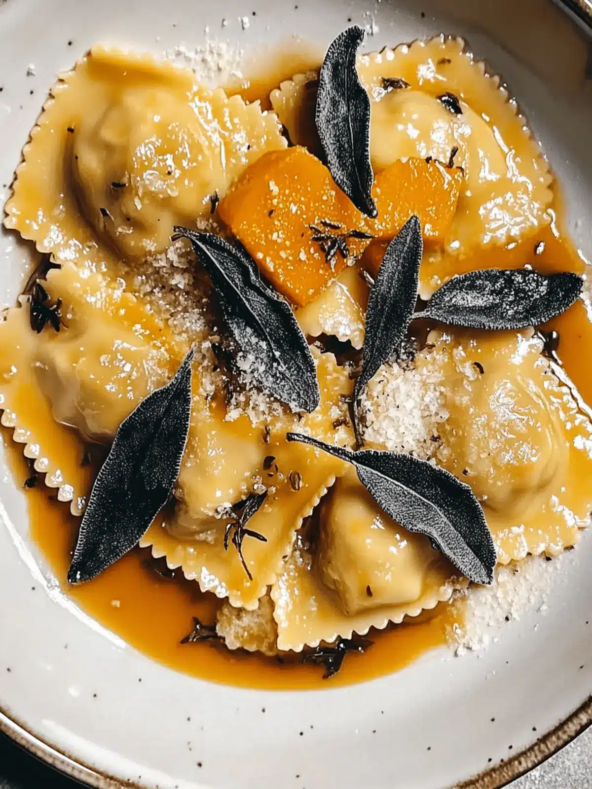 Roast Pumpkin Agnolotti